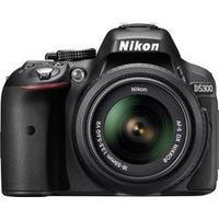 DSLR camera Nikon D5300 Kit incl. AF-P 18-55 mm VR 24.2 MPix Black Wi-Fi, Full HD Video
