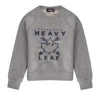 dsquared2 infant boys heavy leaf logo sweatshirt