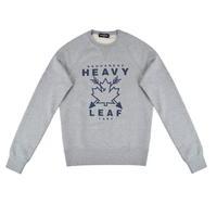 dsquared2 junior boys heavy leaf logo sweatshirt