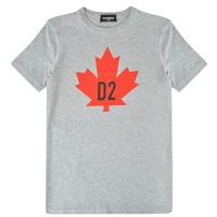 dsquared2 junior boys maple leaf t shirt