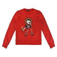 dsquared2 junior girls graphic print sweatshirt