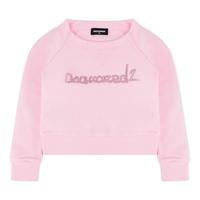 DSQUARED2 Junior Girls Applique Logo Sweatshirt