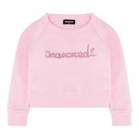 DSQUARED2 Junior Girls Applique Logo Sweatshirt