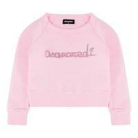 DSQUARED2 Junior Girls Applique Logo Sweatshirt