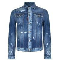 DSQUARED2 Distressed Denim Jacket