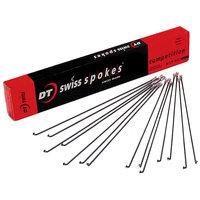 dt swiss competition db black spokes 18 pack