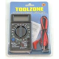 dt 830d lcd digital multimeter with test leads