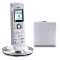 DUALphone 4088 Skype Cordless Phone in White