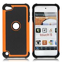 Dual Detachable Plastic and Silicone Case for iPod Touch 5 (Assorted Colors)