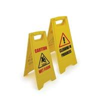 dual sided floor sign pack of 1
