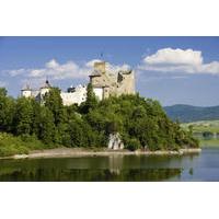 dunajec river gorge and niedzica castle from krakow