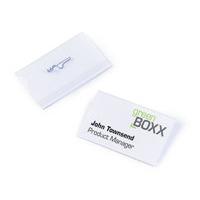 Durable Name Badge With Pin 54 X 90 mm 50 Pack