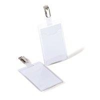 Durable Visitor Name Badge 90X60MM 25 Pack