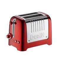 Dualit 2 Slice Lite Toaster Metallic Red