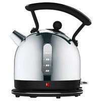 dualit 17 litre traditional dome kettle black