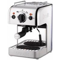 dualit 1250w 3 in 1 coffee machine polished stainless steel