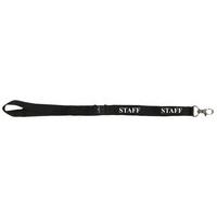 Durable Textile Badge Staff Necklace/Lanyard 10 Pack