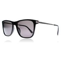 dunhill SDH005 Black/Silver 700P 55 Sunglasses Black / Silver 700P Polariserade 55mm