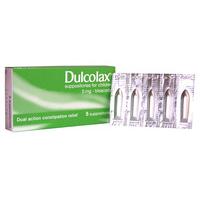 DulcoLax Suppositories for Children (5)