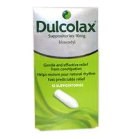 dulcolax suppositories 12