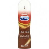 durex real feel 50ml pack of lubricating pleasure gel