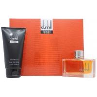 dunhill pursuit gift set 75ml edt spray 150ml aftershave balm