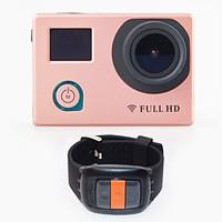 Dual Screens 4K Wifi Action Camera 30m Waterproof Outdoor Mini Sport Camera DV with Optional Remote Control