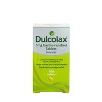 Dulcolax 5mg Tablets - 100 Tablets