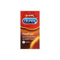 durex real feel condoms x6