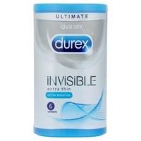 durex invisible condoms sensitive 6s