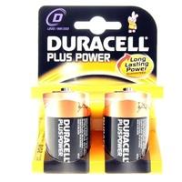 Duracell Plus Type D Twin Pack