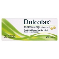Dulcolax Tablets 5mg 100 Gastro-Resistant Tablets