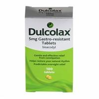 dulcolax 5mg gastro resistant tablets 60 tablets