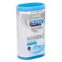 Durex Invisible Extra Thin Extra Sensitive Condoms Pack of 6