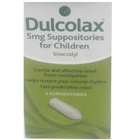 dulcolax suppositories for children