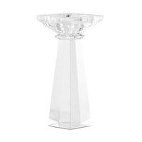 dual purpose crystal candle holder tall