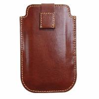 Dulwich Designs Chestnut Leather Heritage iPhone Case