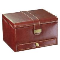Dulwich Designs Chestnut Leather Heritage Watch and Storage Box