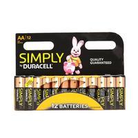 Duracell AA Batteries 12 Pack, Assorted