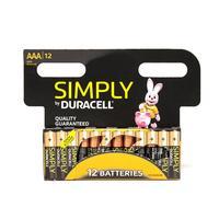 Duracell AAA Batteries 12 Pack, Assorted