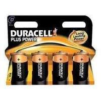 Duracell Plus Power D - 4 Pack