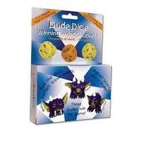 Dude Dice Winning Words Dice Game