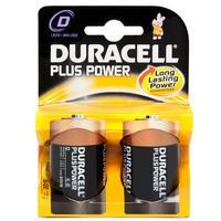 Duracell Plus Power D2 Batteries 2 Pack, Assorted