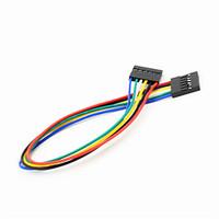 Dupont 6-Pin 2.54mm Female to Female Extension Wire Cable for Arduino-(20CM)