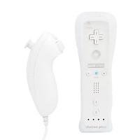 Dual-Color MotionPlus Remote and Nunchuk Controller for Wii/Wii U with Silicon Case (Limited Edition, Black and White)