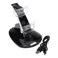 dual gt usb charging dock stand for ps3 controller