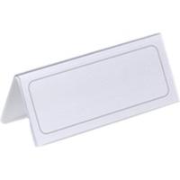 DURABLE Table Place Name Holders 63x150mm