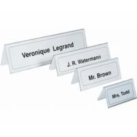 DURABLE Table Place Name Holders 61x210mm