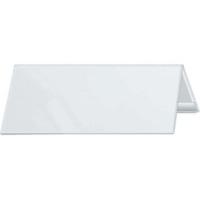 durable table place name holders 52x100mm