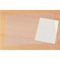 durable 50x65cm duraglas anti glare desk mat transparent